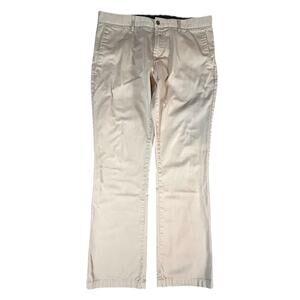 Volcom Flat Front Khaki Pants Men's Size 38 Tan‎ Corpo Class Chino Snowboarder